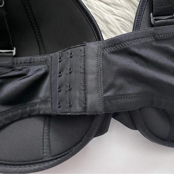 JMS Black Floral Bra 44DD NWT - Picture 3 of 4